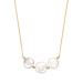 Beloro Jewels Monte Napoleone Alcinia 9 karat gold necklace with freshwater pearls