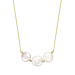 Beloro Jewels Monte Napoleone Alcinia collier en or 9 carats avec perles d'eau douce