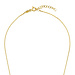 Beloro Jewels Monte Napoleone Stella collana in oro 9 carati con pietre zircone