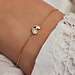 Beloro Jewels Regalo d'Amore coffret cadeau collier et bracelet en or 9 carats et oxyde de zirconium