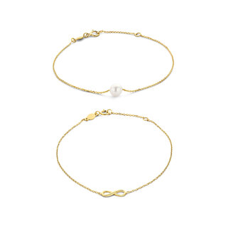 Beloro Jewels Regalo d'Amore idee regalo bracciali in oro 9 carati