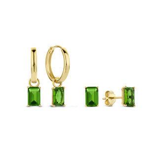 Beloro Jewels Regalo d'Amore set orecchini in oro 9 carati