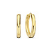 Beloro Jewels La Rinascente Camilla 9 karat gold hoop earrings (10 mm)