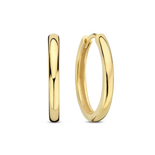 Beloro Jewels La Rinascente Camilla 375er Goldcreolen (12 mm)