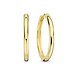 Beloro Jewels La Rinascente Camilla 9 karat gold hoop earrings (15 mm)