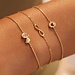 Beloro Jewels Della Spiga Felicia 9 karaat armband met infinity teken