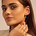 Beloro Jewels La Rinascente Donetta 9 karat gold ear studs with oval bars