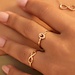 Beloro Jewels Della Spiga Felicia 9 karaat ring met infinity teken