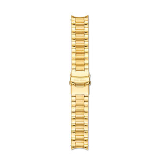 Mats Meier Ponte Dei Salti armband i rostfritt stål 22 mm guldfärgat