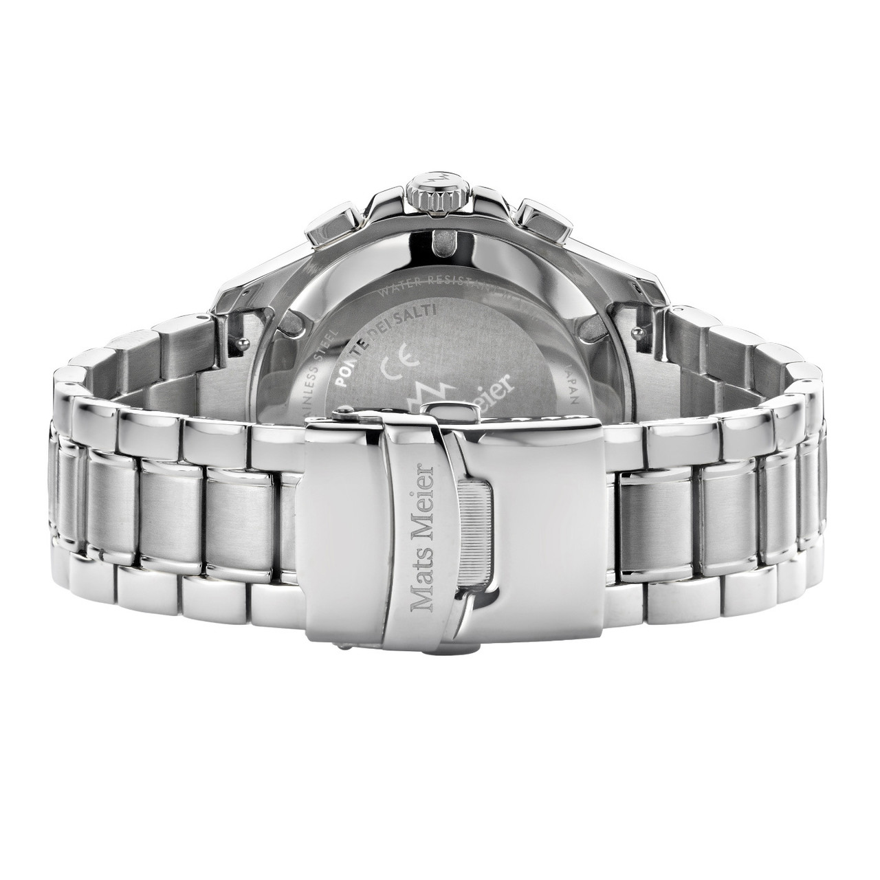 Ponte Dei Salti Mens Watch Silver