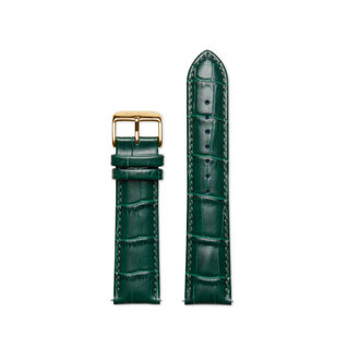 Mats Meier Grand Cornier Leather strap 22 mm croco green