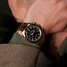 Mats Meier Arosa Racing chronograph mens watch gold coloured and black