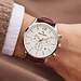 Mats Meier Grand Cornier chronograph mens watch white / brown