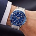 Mats Meier Ponte Dei Salti Chronohraph Mens Watch Silver / Bleu