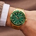 Mats Meier Ponte dei Salti chronograph mens watch gold coloured and green