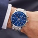 Mats Meier Grand Cornier chronograph mens watch blue / silver colored
