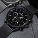 Mats Meier Grand Cornier montre chronographe pour homme mat noir