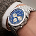 Mats Meier Arosa Racing cronografo orologio da uomo color argento e blu