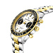 Mats Meier Arosa Racing cronografo orologio da uomo color oro e color argento