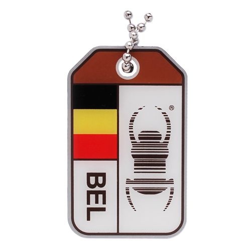Travel Tags with flags from countries!