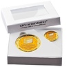 7.000 Finds Geo-Achievement Coin - Set dans une boîte