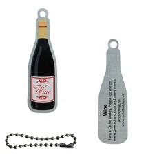 Wijnfles Travel Tag