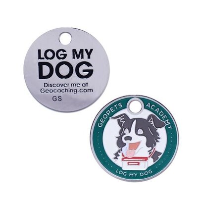 Geopets Academy- Log My Dog Travel Tag
