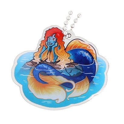 Hidden Creatures Travel Tag – Mermaid