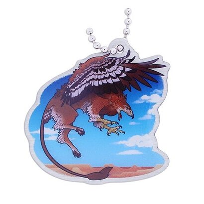 Hidden Creatures Travel Tag – Gryphon