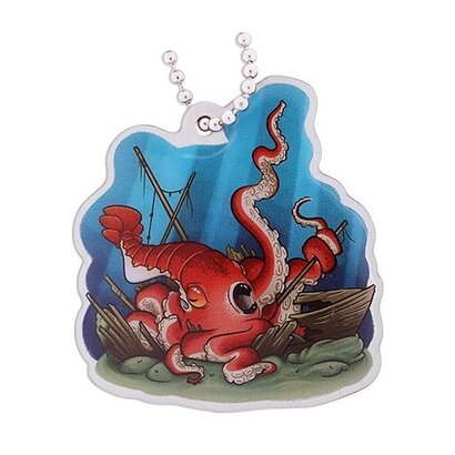 Hidden Creatures Travel Tag – Kraken