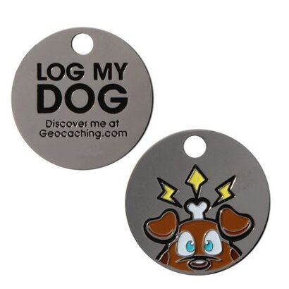 Log My Dog Travel Tag