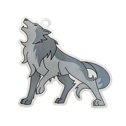 Warick the Wolf – Travel Tag