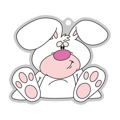 Buster the Bunny – Travel Tag