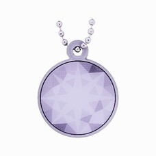Mystery at the Museum Travel Tag - Diamond