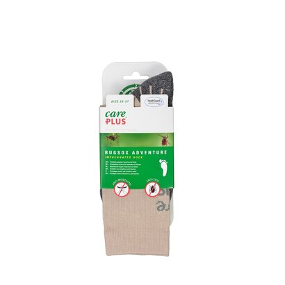 CarePlus CarePlus BugSox Adventure Anti-Teek geïmpregneerde sokken - Khaki