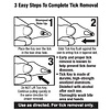 Tick removal key