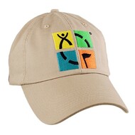 Casquette Logo Géocaching-Khaki