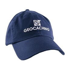 Geocaching Logo Pet - Marineblauw