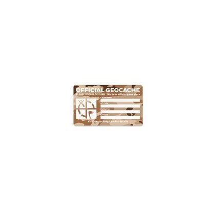 Medium cache label desert 6cm x 9,5cm