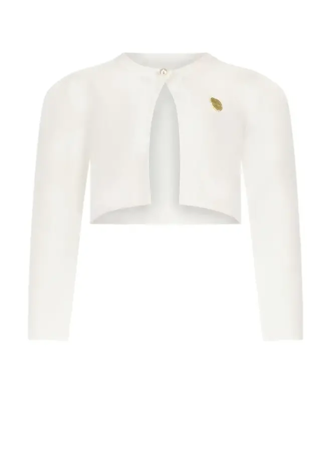 Le Chic meisjes bolero off-white