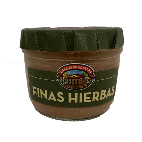 Casa Tarradellas Casa Tarradellas Paté Finas Hierbas (feine Kräuter) 125g Casa Tarradellas Casa Tarradellas Paté Finas Hierbas (feine Kräuter) 125g