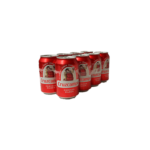 Cruzcampo Bier Cruzcampo 8x330ml Dose Cruzcampo Bier Cruzcampo 8x330ml Dose