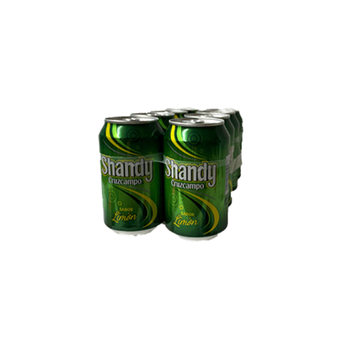 Cruzcampo Cruzcampo Shandy Biermischgetränk Zitrone 8x33cl Cruzcampo Cruzcampo Shandy Biermischgetränk Zitrone 8x33cl
