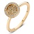 ROOS 1835 Roos1835 Moondrops Ring 14k Roségoud met diamant M006R23R14-B
