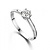 Mrs.Janssen MRS.Janssen Ring 14k witgoud met diamant 0.45crt G/Si 601228