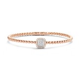 Tirisi Moda TIRISI Armband Amsterdam 18k roségoud met diamant TB2076D(2P)