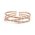 Tirisi Moda TIRISI Armband Amsterdam 18k roségoud met diamant TB2073DP