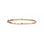 HuisCollectie Huiscollectie Armband 14k roségoud met diamant 602330