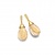 HuisCollectie HuisCollectie Oorhangers 14k geelgoud met Rutielkwarts en diamant 600852