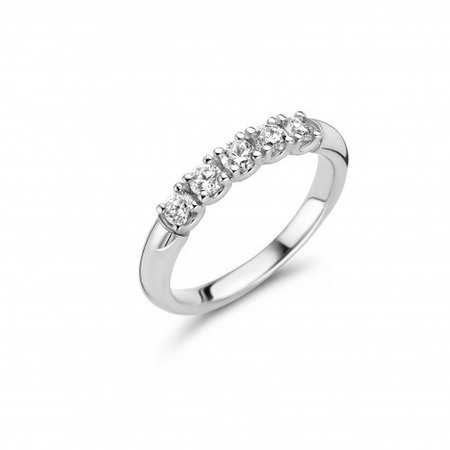 HuisCollectie HuisCollectie Ring 14k witgoud met 0.70ct diamant 604559